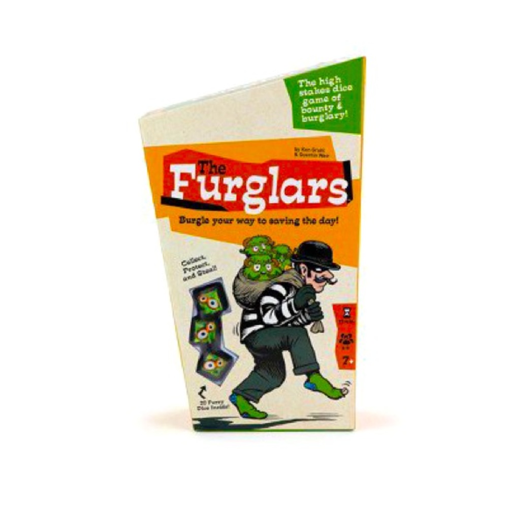 The Furglars BANANAGRAMS GAME —20 Fuzzy Dice 🎲 NEW!!